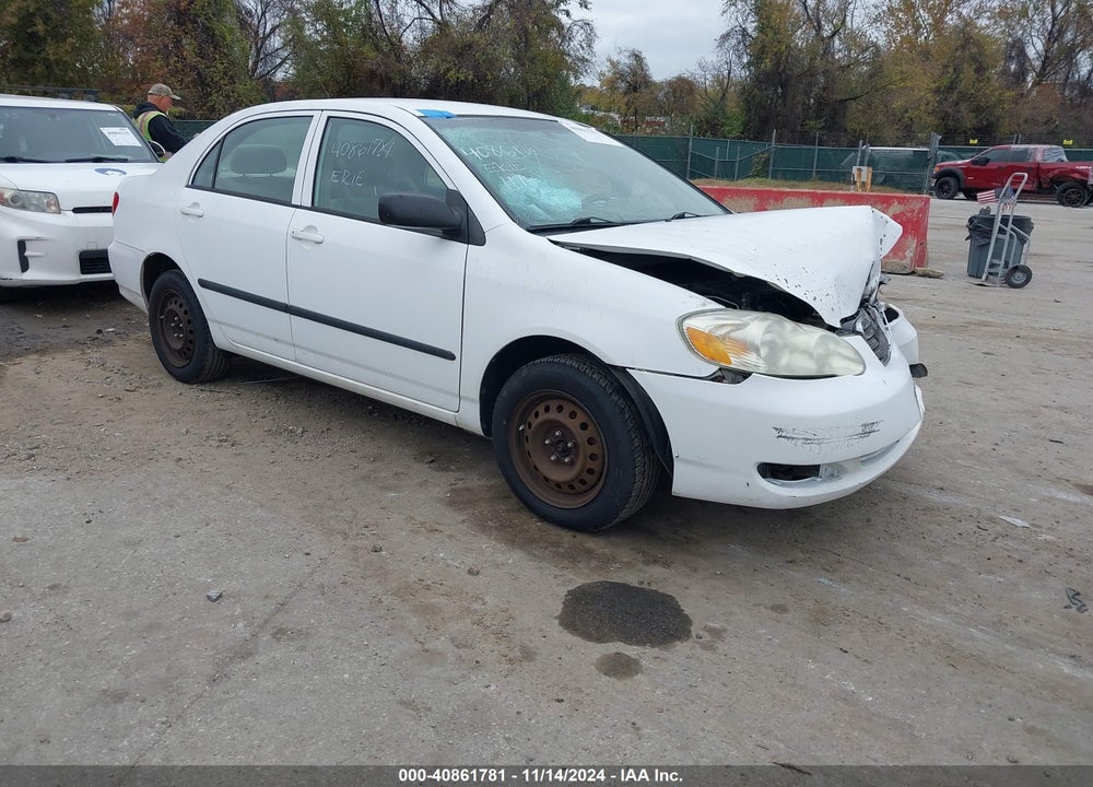 2008 TOYOTA COROLLA CE VIN: 2T1BR32E18C862668