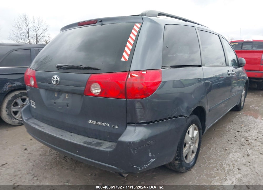 2008 TOYOTA SIENNA LE VIN: 5TDZK23C28S217576