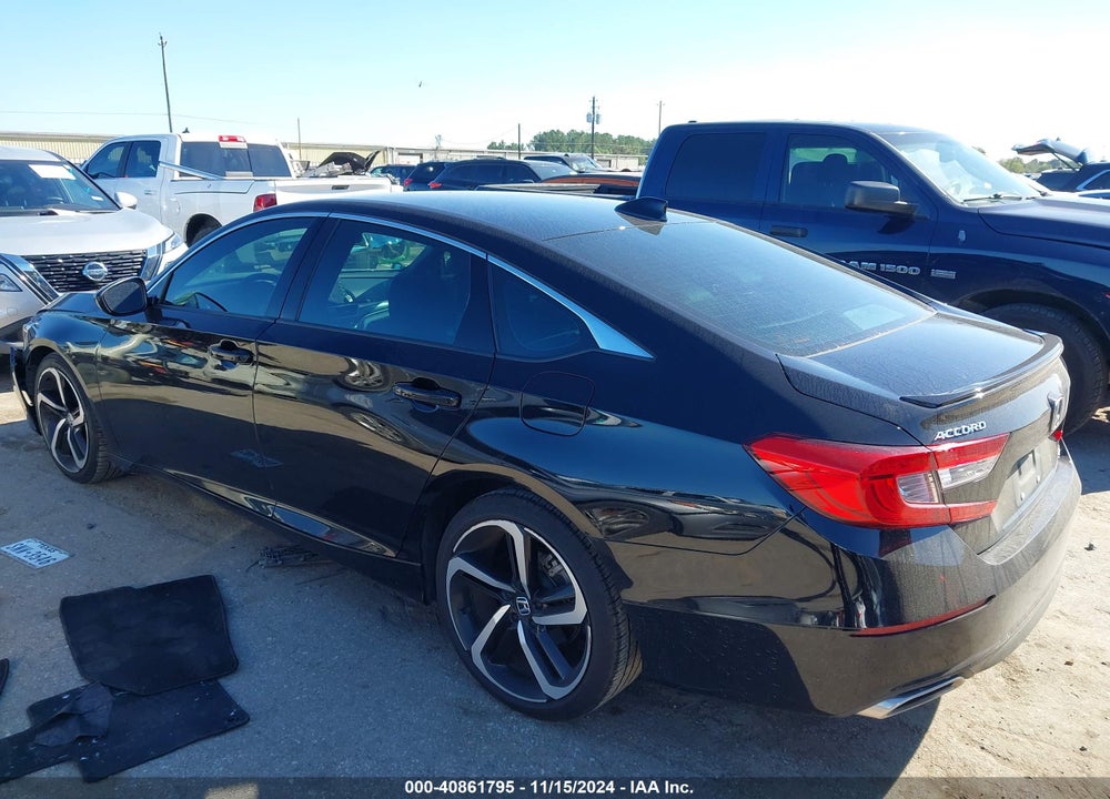2022 HONDA ACCORD VIN: 1HGCV1F30NA111267