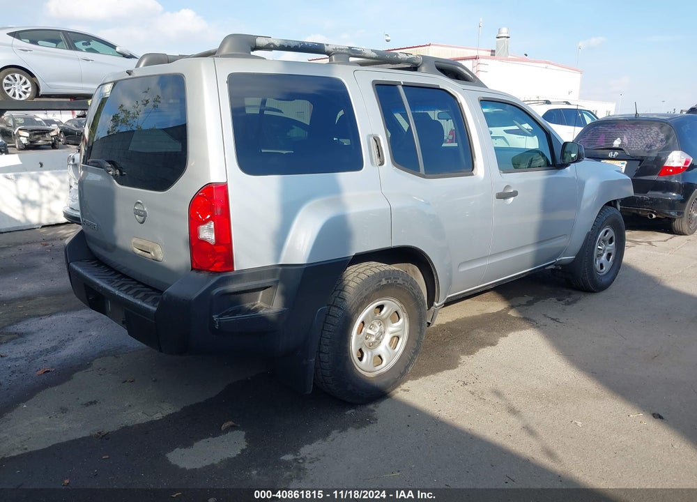 2006 NISSAN XTERRA X VIN: 5N1AN08U36C539132