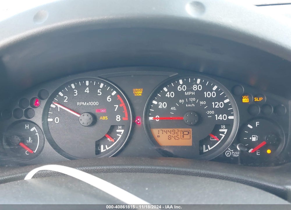 2006 NISSAN XTERRA X VIN: 5N1AN08U36C539132