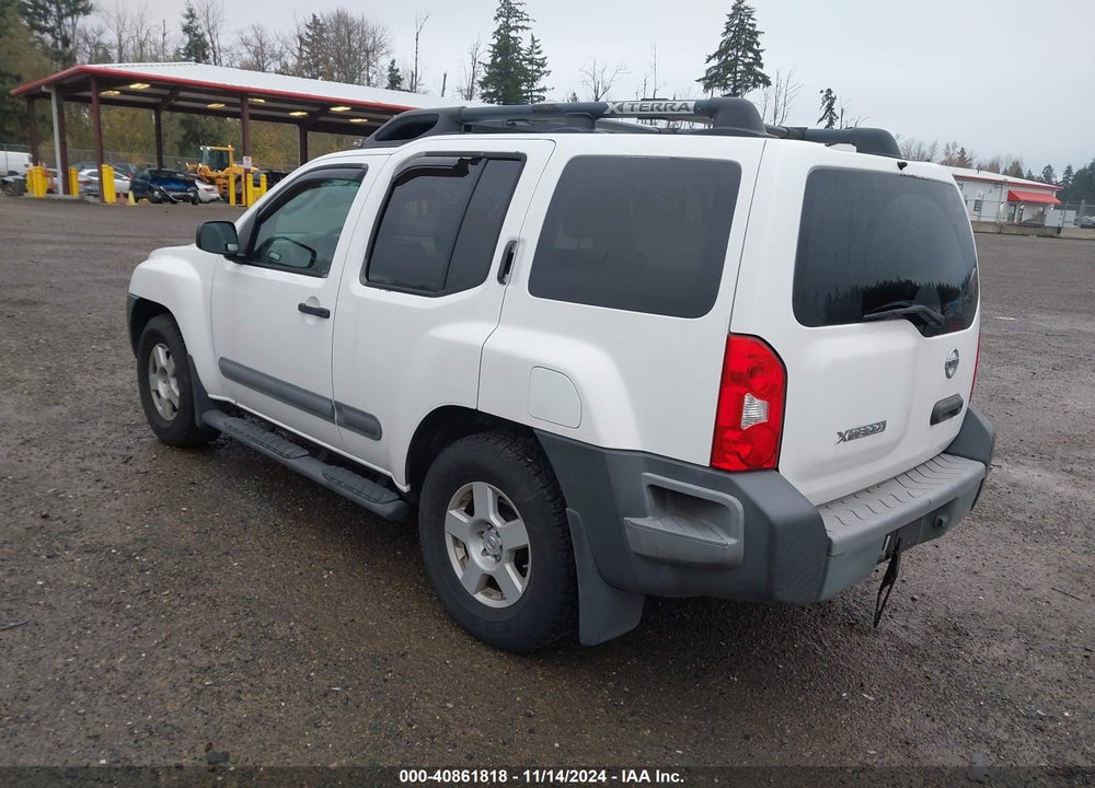 2006 NISSAN XTERRA S VIN: 5N1AN08U16C511507