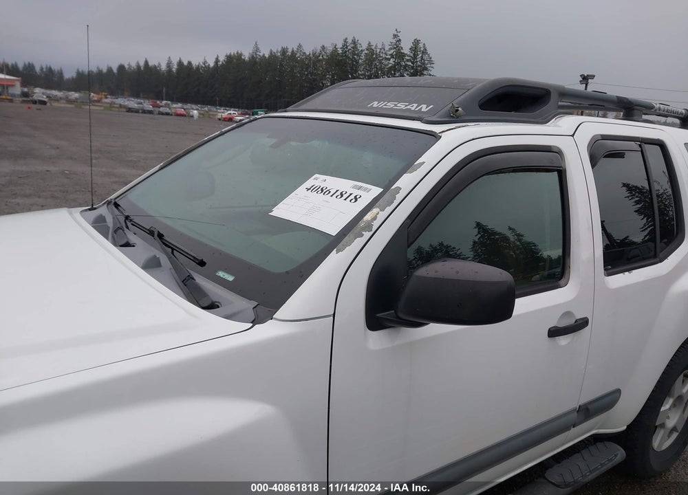 2006 NISSAN XTERRA S VIN: 5N1AN08U16C511507