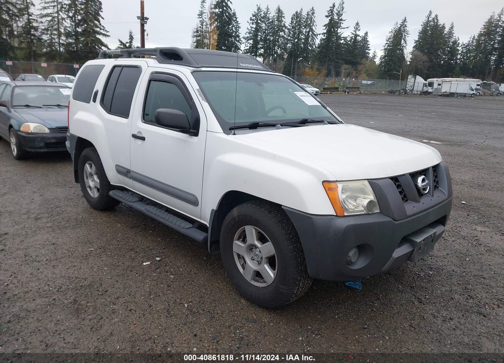 2006 NISSAN XTERRA S VIN: 5N1AN08U16C511507