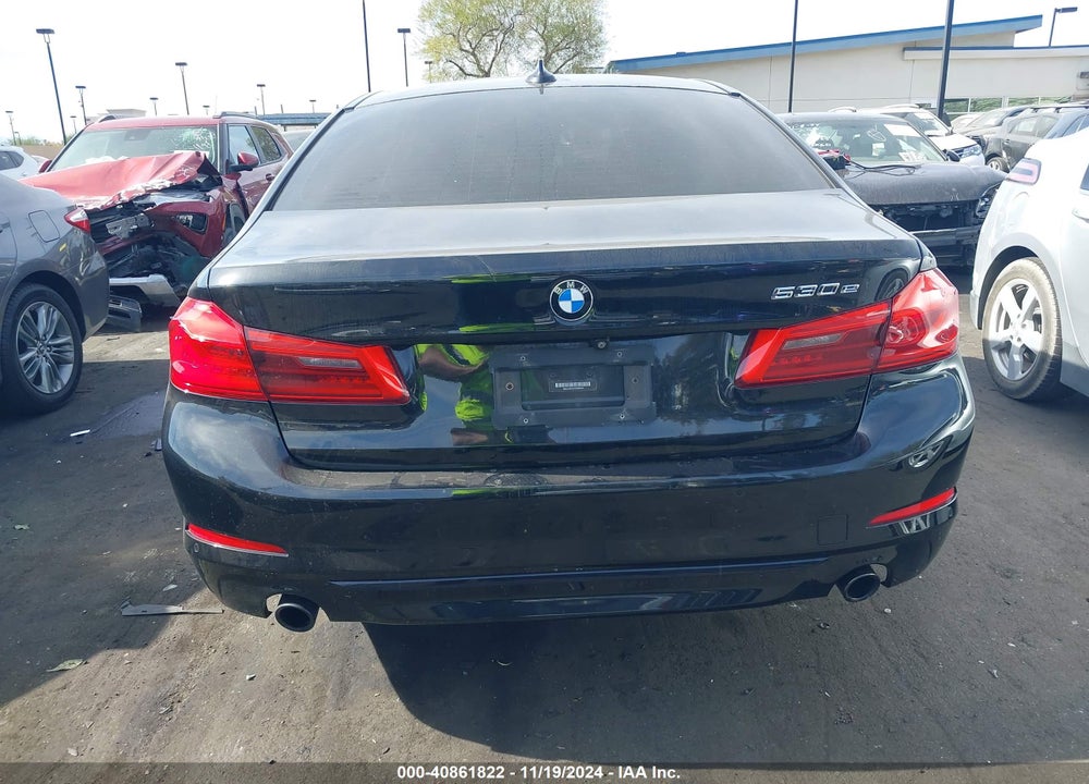 2019 BMW 530E IPERFORMANCE VIN: WBAJA9C5XKB389649