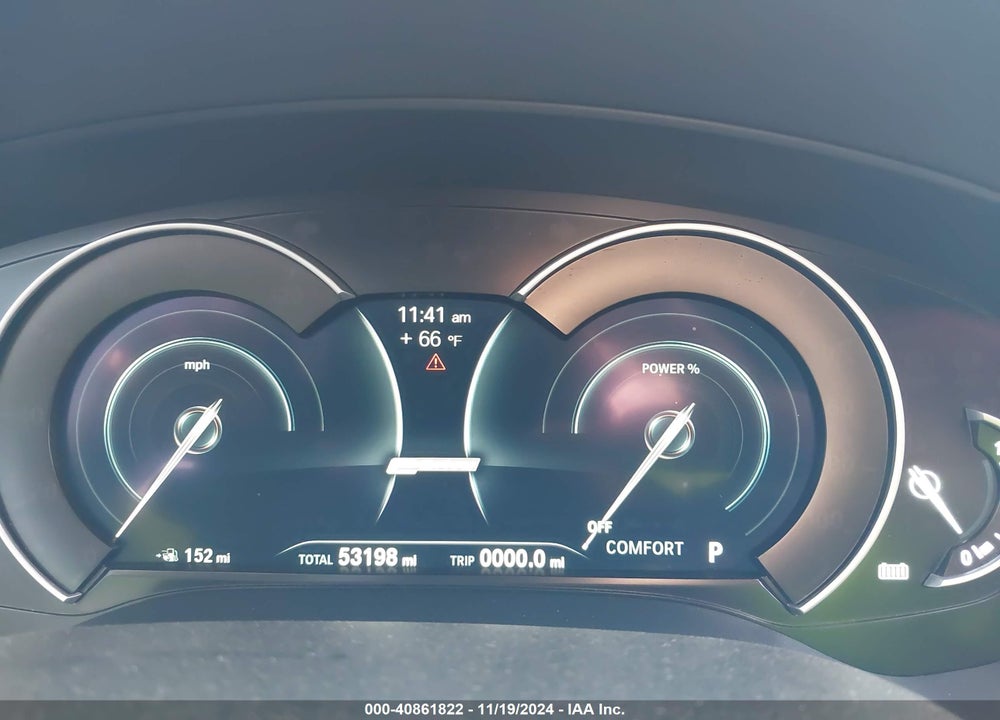 2019 BMW 530E IPERFORMANCE VIN: WBAJA9C5XKB389649