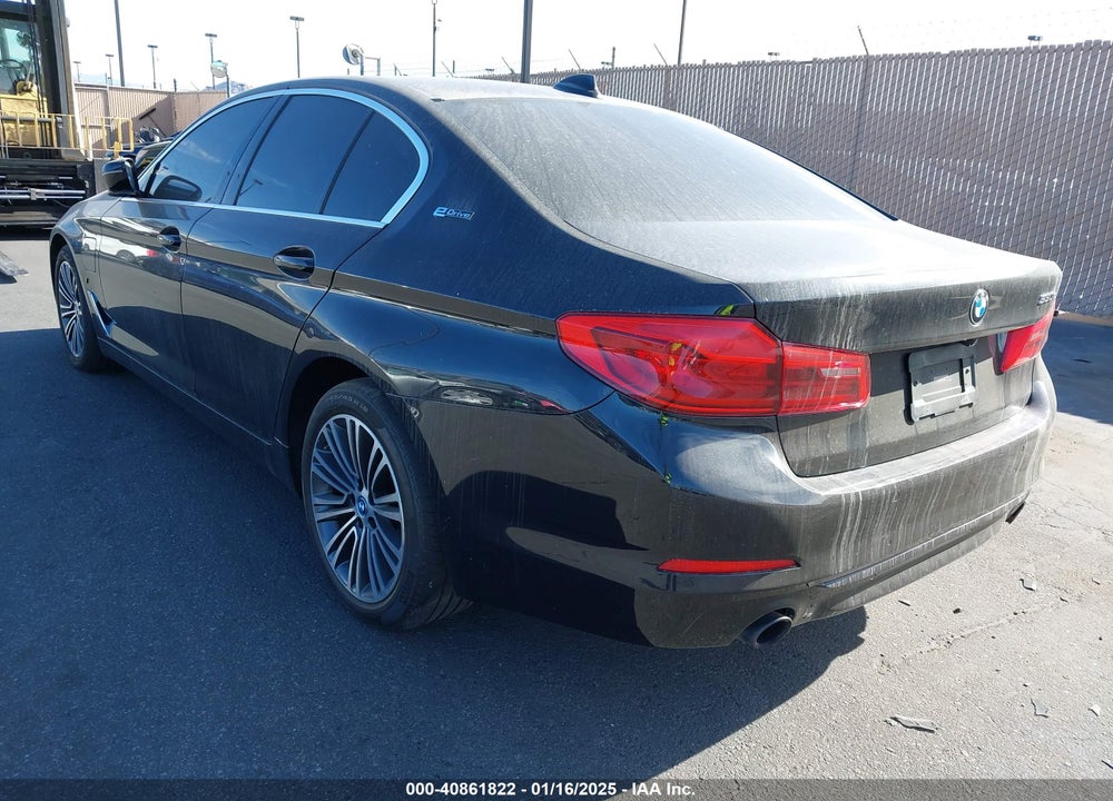 2019 BMW 530E IPERFORMANCE VIN: WBAJA9C5XKB389649