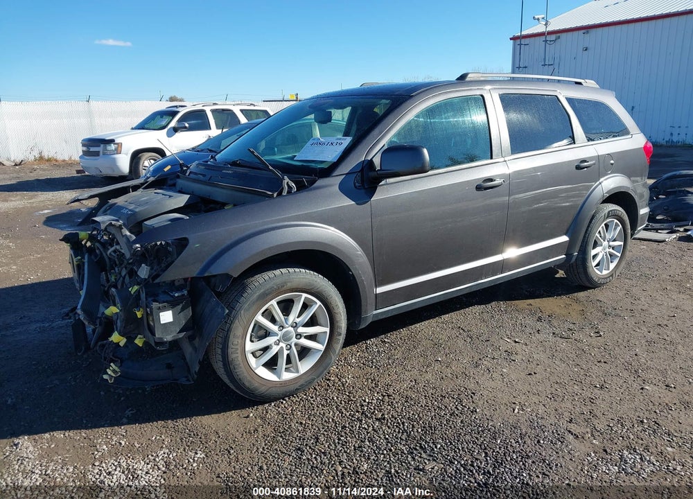 2015 DODGE JOURNEY SXT VIN: 3C4PDDBG6FT607312