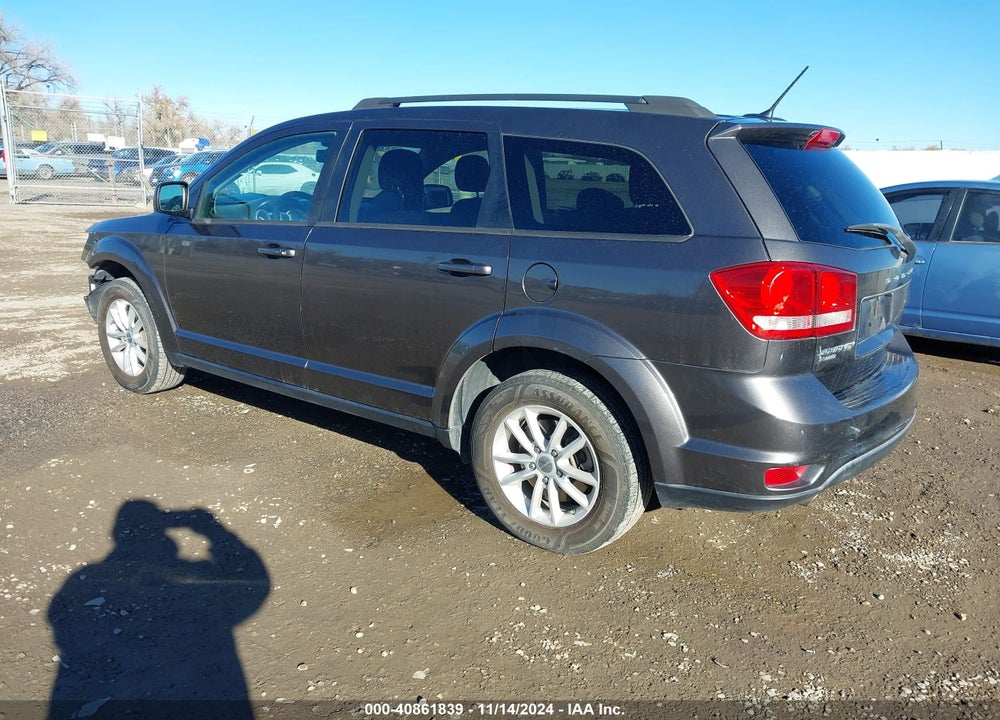 2015 DODGE JOURNEY SXT VIN: 3C4PDDBG6FT607312