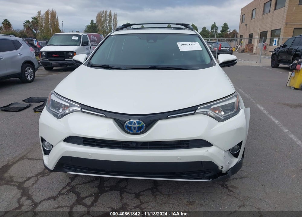 2018 TOYOTA RAV4 HYBRID LIMITED VIN: JTMDJREVXJD212390