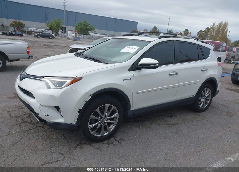 2018 TOYOTA RAV4 HYBRID LIMITED VIN: JTMDJREVXJD212390