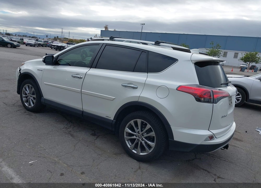 2018 TOYOTA RAV4 HYBRID LIMITED VIN: JTMDJREVXJD212390