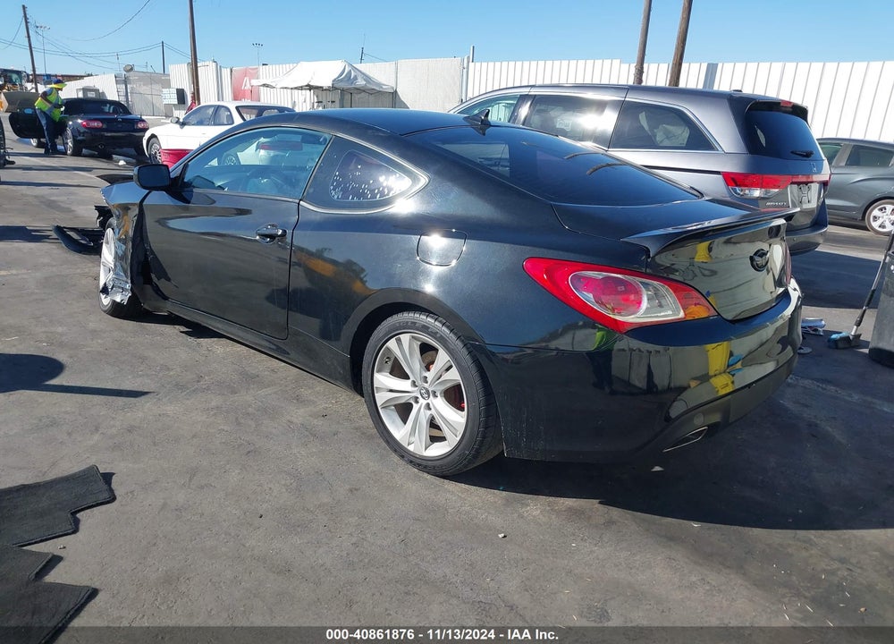2010 HYUNDAI GENESIS 2.0T VIN: KMHHT6KD3AU008404