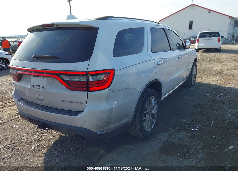2015 DODGE DURANGO CITADEL VIN: 1C4RDJEGXFC772262
