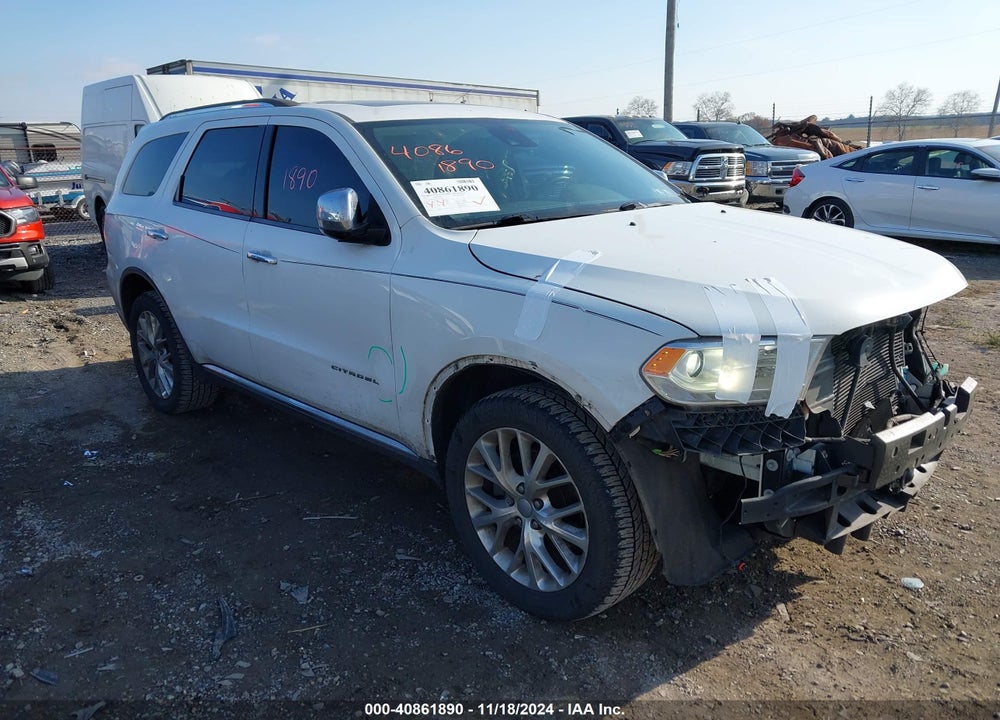 2015 DODGE DURANGO CITADEL VIN: 1C4RDJEGXFC772262