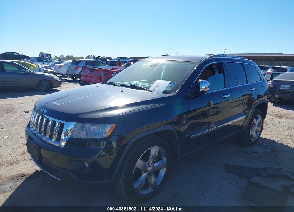 2012 JEEP GRAND CHEROKEE OVERLAND VIN: 1C4RJECG0CC204519