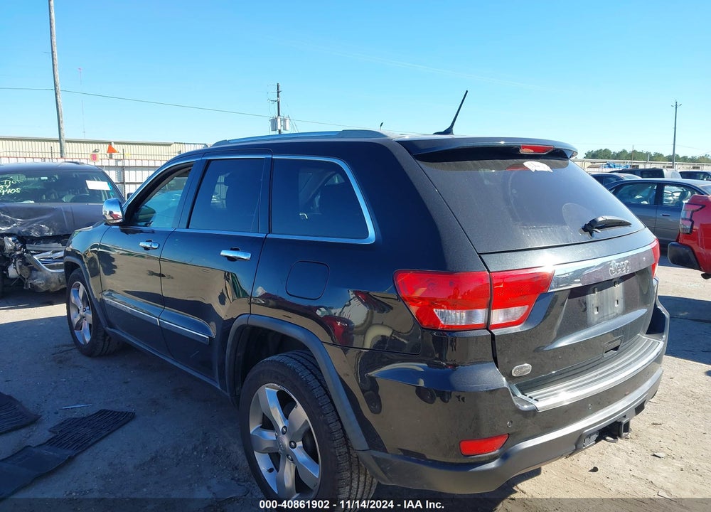 2012 JEEP GRAND CHEROKEE OVERLAND VIN: 1C4RJECG0CC204519
