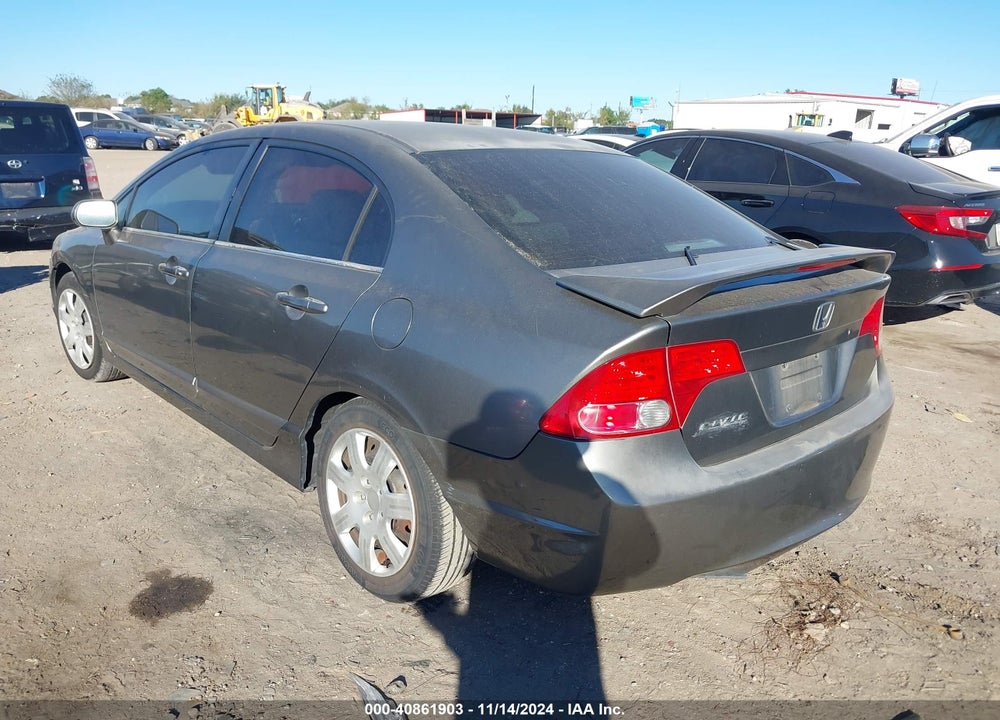 2006 HONDA CIVIC LX VIN: 1HGFA15536L054693