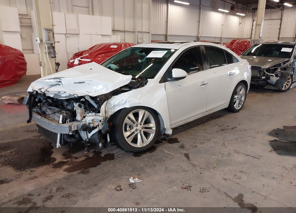 2012 CHEVROLET CRUZE LTZ VIN: 1G1PH5SC8C7407340