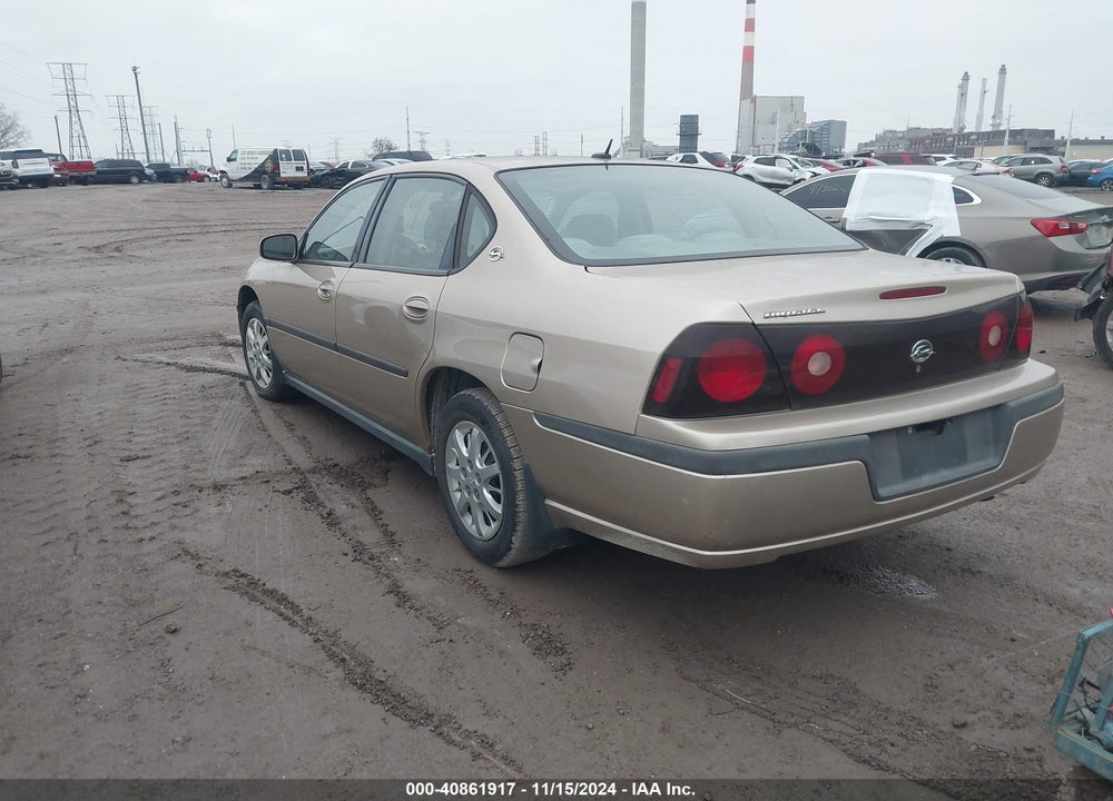 2005 CHEVROLET IMPALA VIN: 2G1WF52E359102512