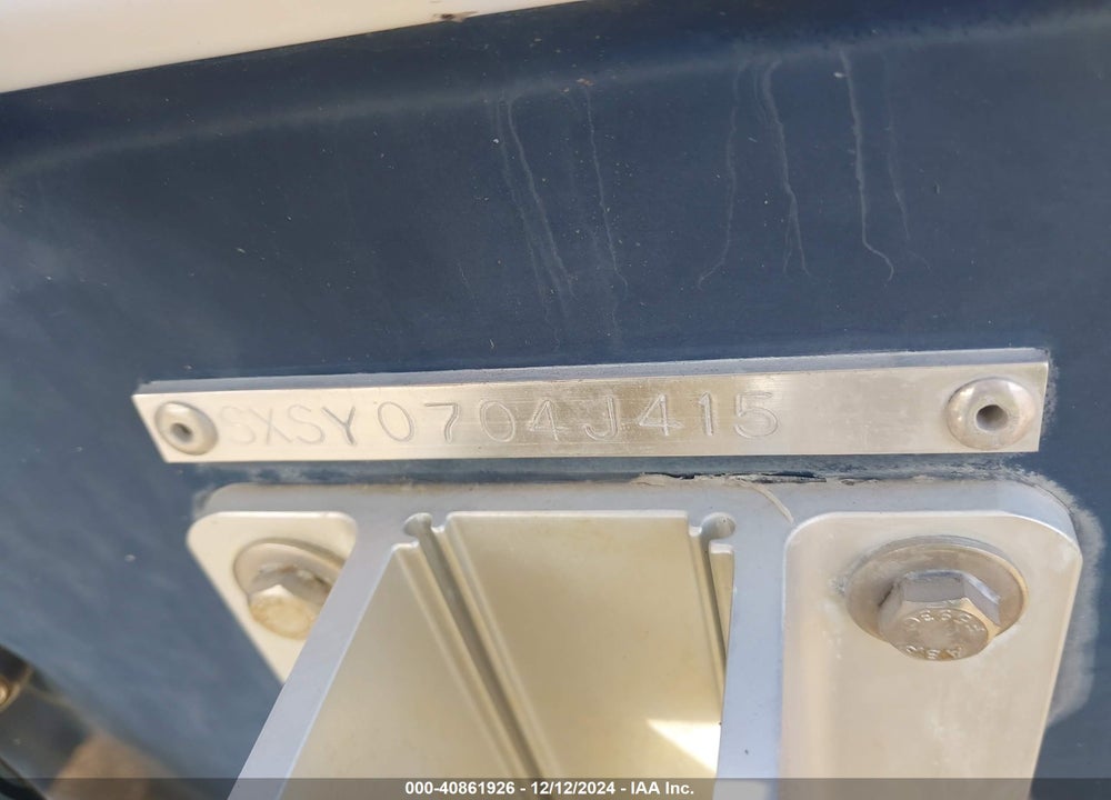 2015 SEA HUNT OTHER VIN: SXSY0704J415