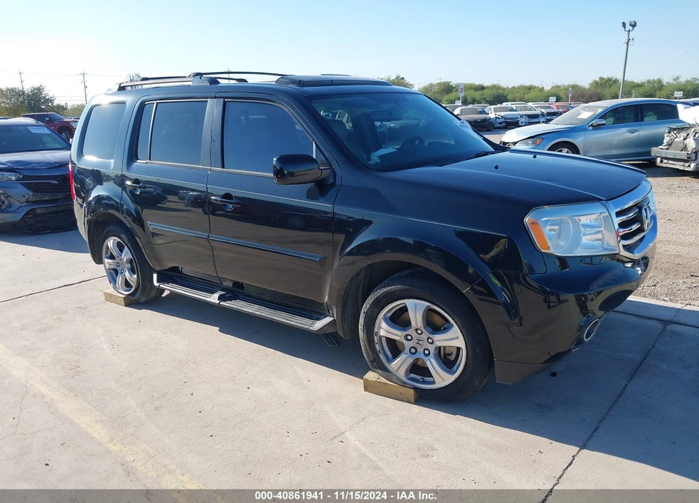 2014 HONDA PILOT EX-L VIN: 5FNYF3H51EB009852