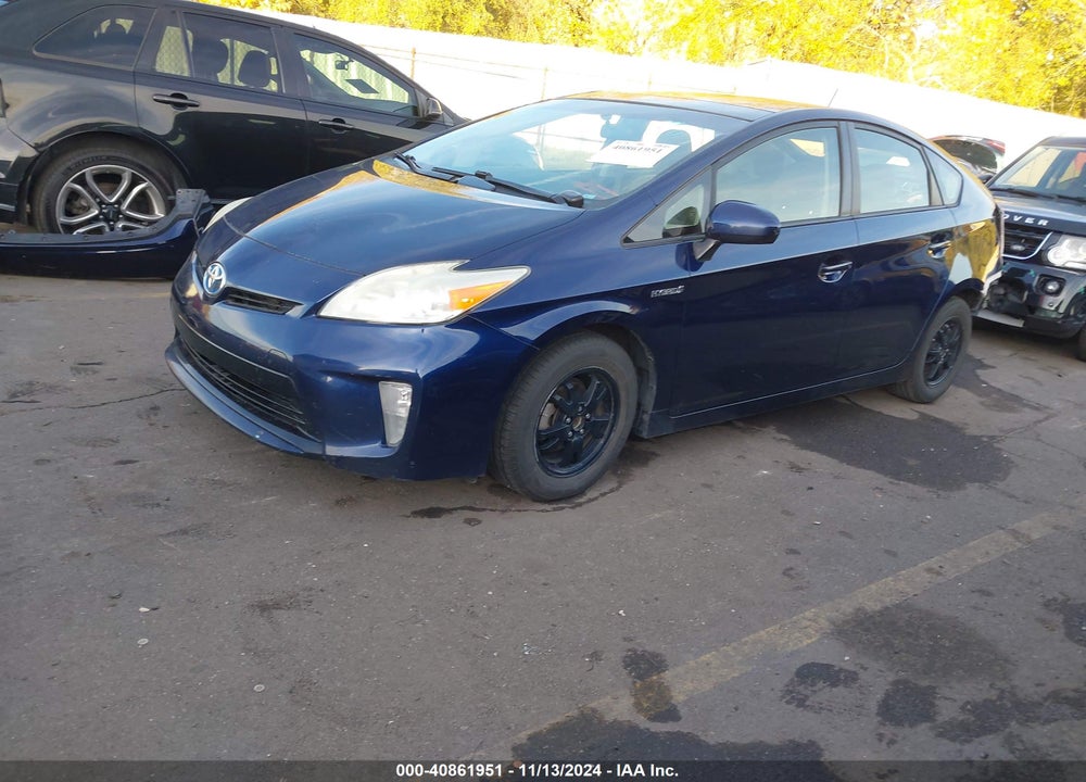 2013 TOYOTA PRIUS THREE VIN: JTDKN3DU8D1673305