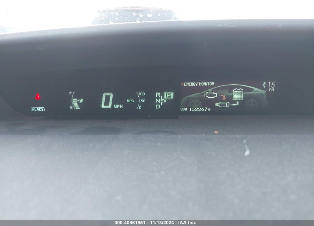 2013 TOYOTA PRIUS THREE VIN: JTDKN3DU8D1673305