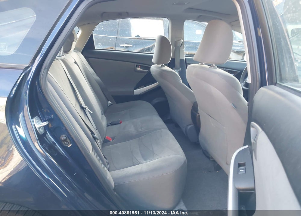 2013 TOYOTA PRIUS THREE VIN: JTDKN3DU8D1673305