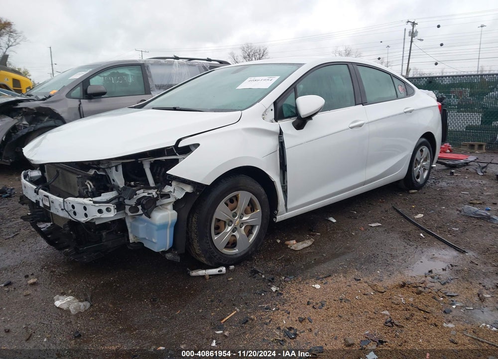 2017 CHEVROLET CRUZE LS AUTO VIN: 1G1BC5SMXH7125080