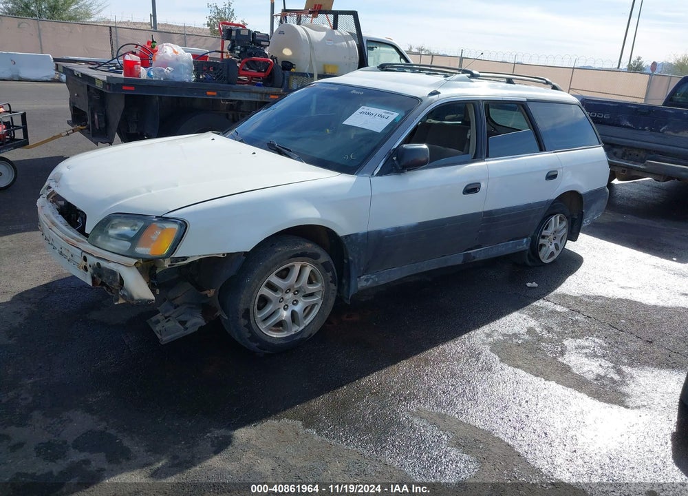 2001 SUBARU OUTBACK VIN: 4S3BH665717674517