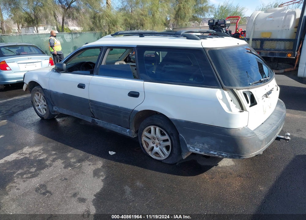 2001 SUBARU OUTBACK VIN: 4S3BH665717674517