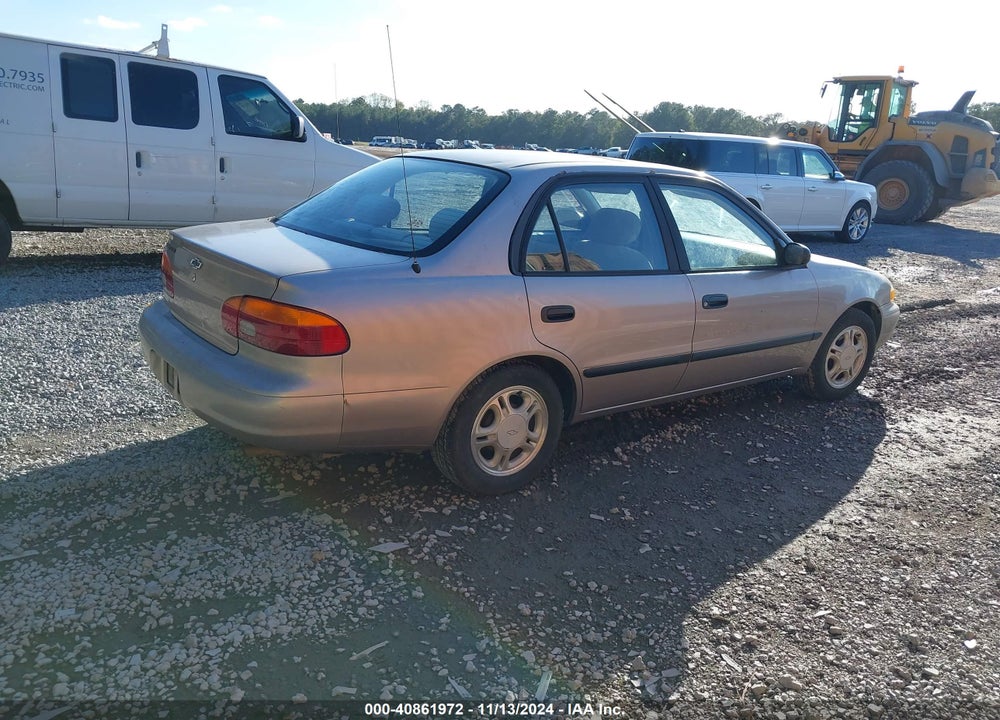 1998 CHEVROLET PRIZM LSI VIN: 1Y1SK548XWZ406934