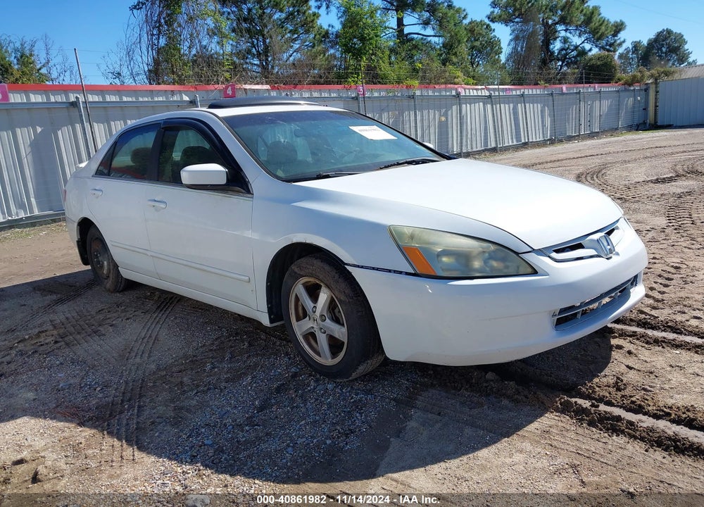 2005 HONDA ACCORD 2.4 EX VIN: 1HGCM56735A120560