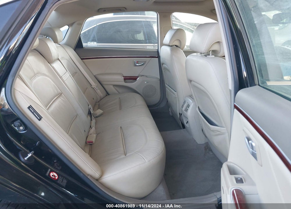 2008 HYUNDAI AZERA LIMITED VIN: KMHFC46F28A320250