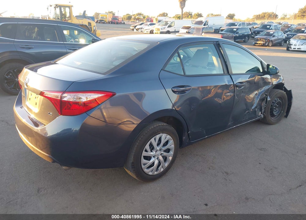 2018 TOYOTA COROLLA LE VIN: 5YFBURHE4JP765351