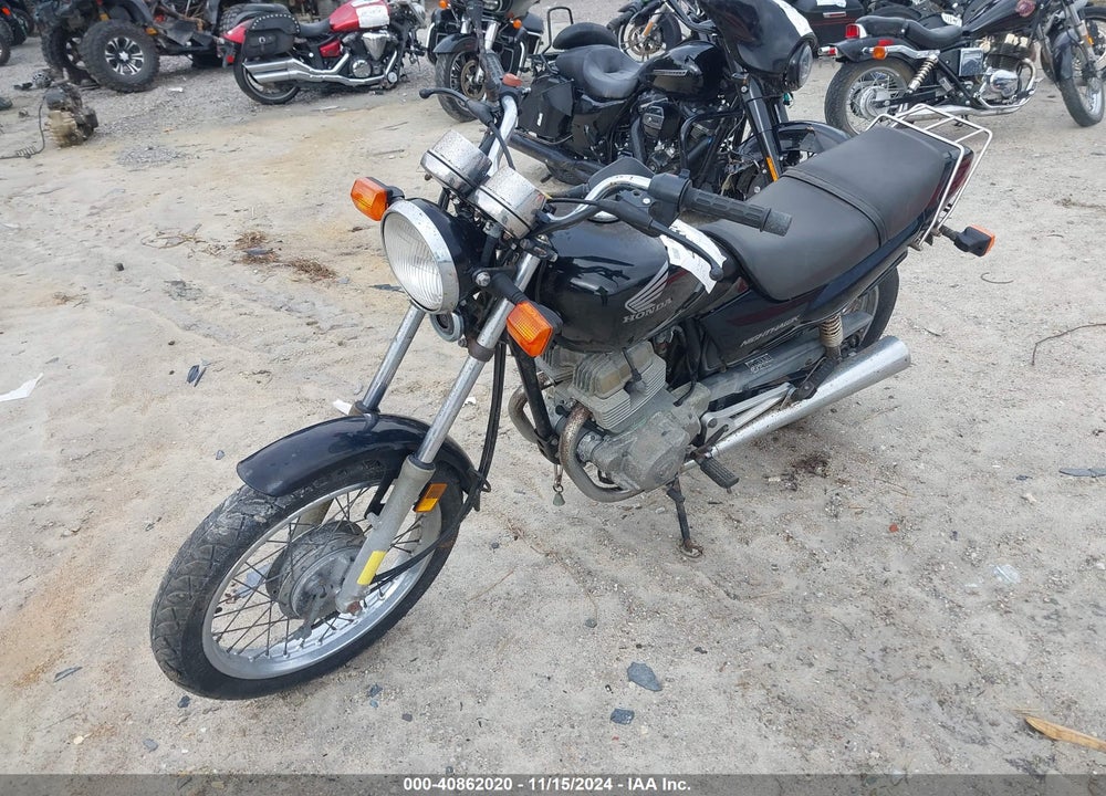 1999 HONDA CB250 VIN: JH2MC2408XK700059