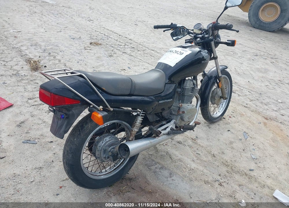 1999 HONDA CB250 VIN: JH2MC2408XK700059