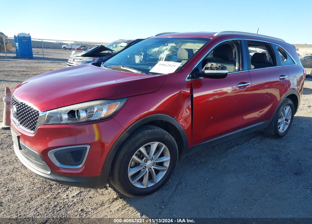 2016 KIA SORENTO 2.4L LX VIN: 5XYPG4A30GG166503