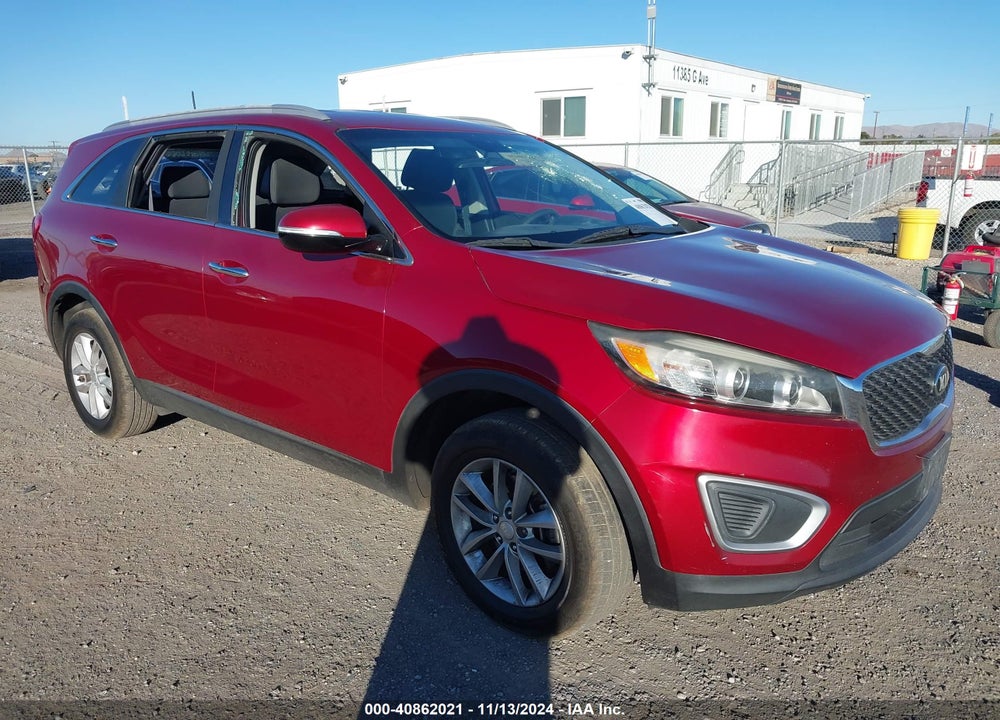 2016 KIA SORENTO 2.4L LX VIN: 5XYPG4A30GG166503