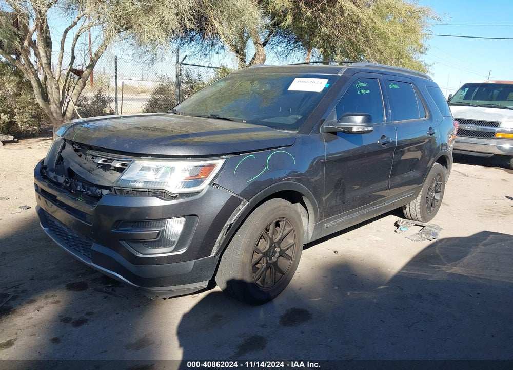 2016 FORD EXPLORER XLT VIN: 1FM5K7DH7GGA01782