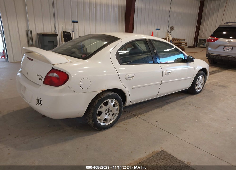 2003 DODGE NEON SXT VIN: 1B3ES56C53D178788