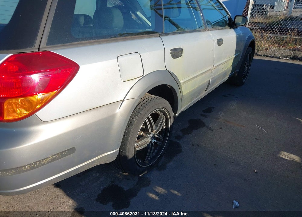 2007 SUBARU OUTBACK 2.5I BASIC VIN: 4S4BP61C876320573