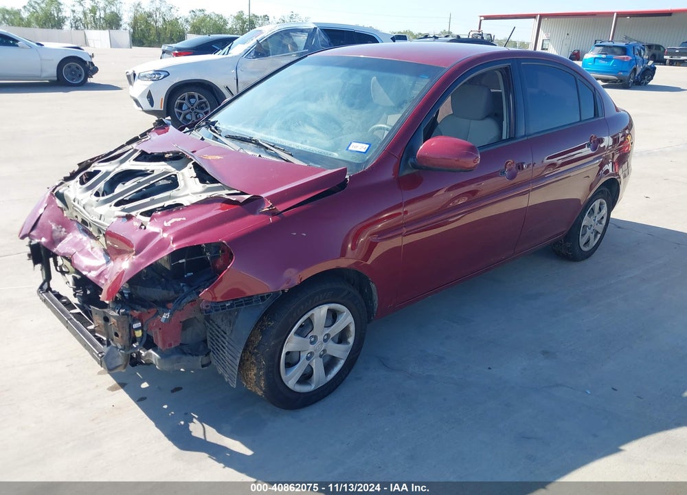 2011 HYUNDAI ACCENT GLS VIN: KMHCN4AC6BU533668