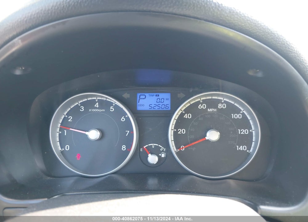 2011 HYUNDAI ACCENT GLS VIN: KMHCN4AC6BU533668