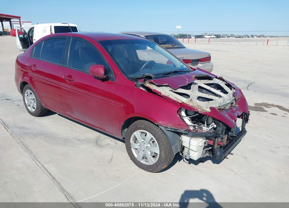 2011 HYUNDAI ACCENT GLS VIN: KMHCN4AC6BU533668