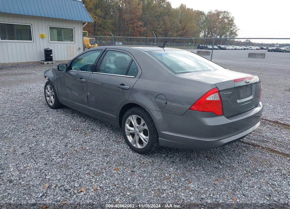 2012 FORD FUSION SE VIN: 3FAHP0HA4CR226516