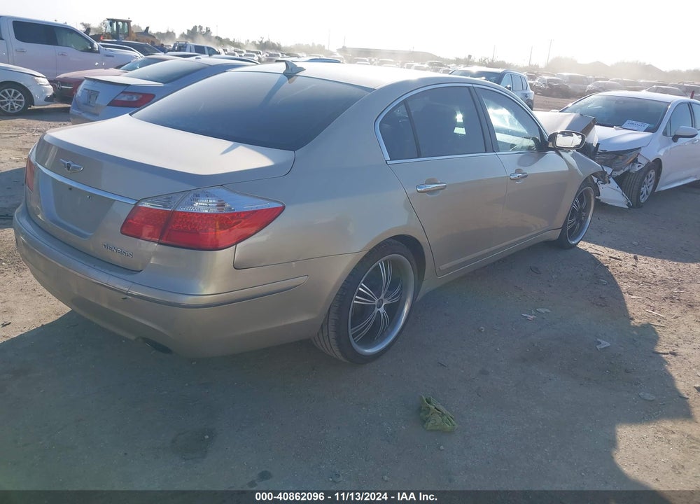 2011 HYUNDAI GENESIS 3.8 VIN: KMHGC4DE1BU131772
