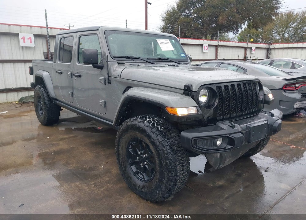 2021 JEEP GLADIATOR WILLYS 4X4 VIN: 1C6JJTAM4ML560751