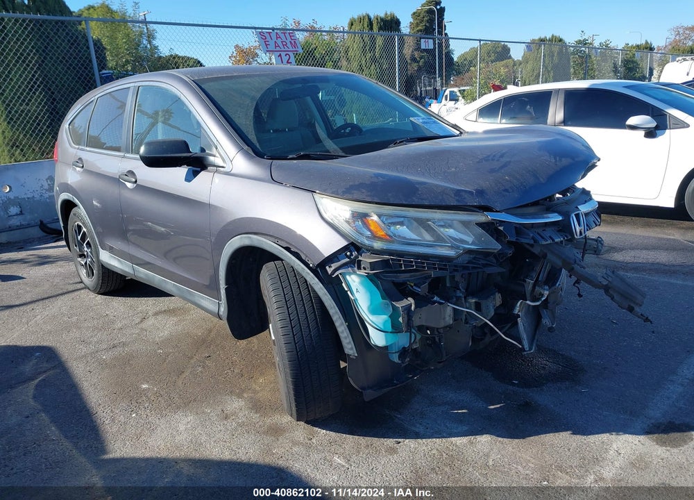 2016 HONDA CR-V SE VIN: 2HKRM3H4XGH563297